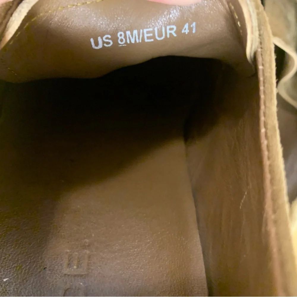 Vince Davies Leather Derby Shoes in Brown - Size 8 - Picture 7 of 10